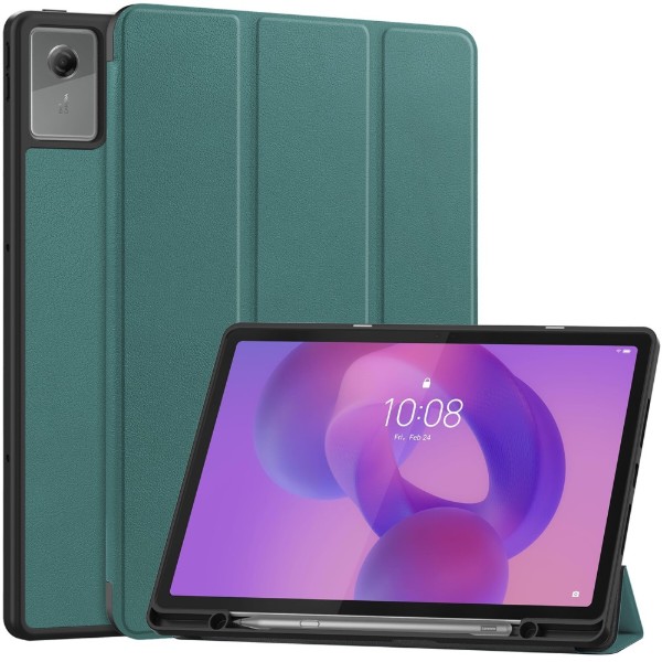Фото - Чехол для планшета BeCover Flexible TPU Mate с креплением for Lenovo Idea Tab/K11 (2nd Gen) TB336/Xiaoxin Pad (2025) 11" Dark Green (715632)